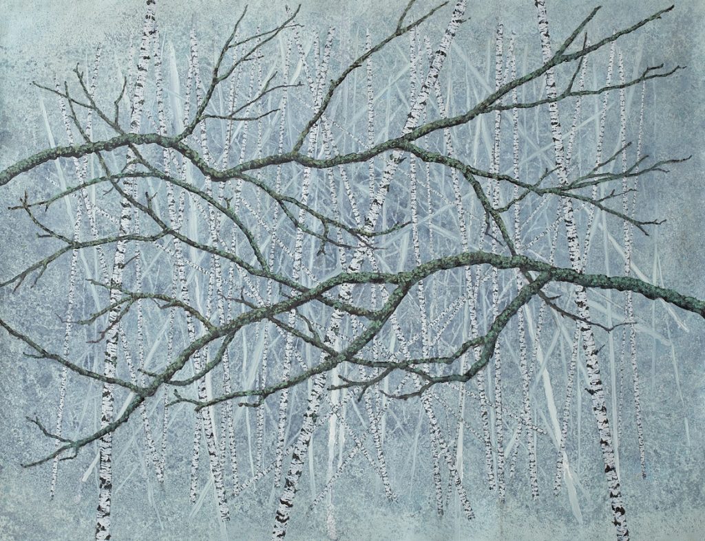 SE DUMAS – HSP 100x130cm Mikado, 2024 BD SANS BORDS